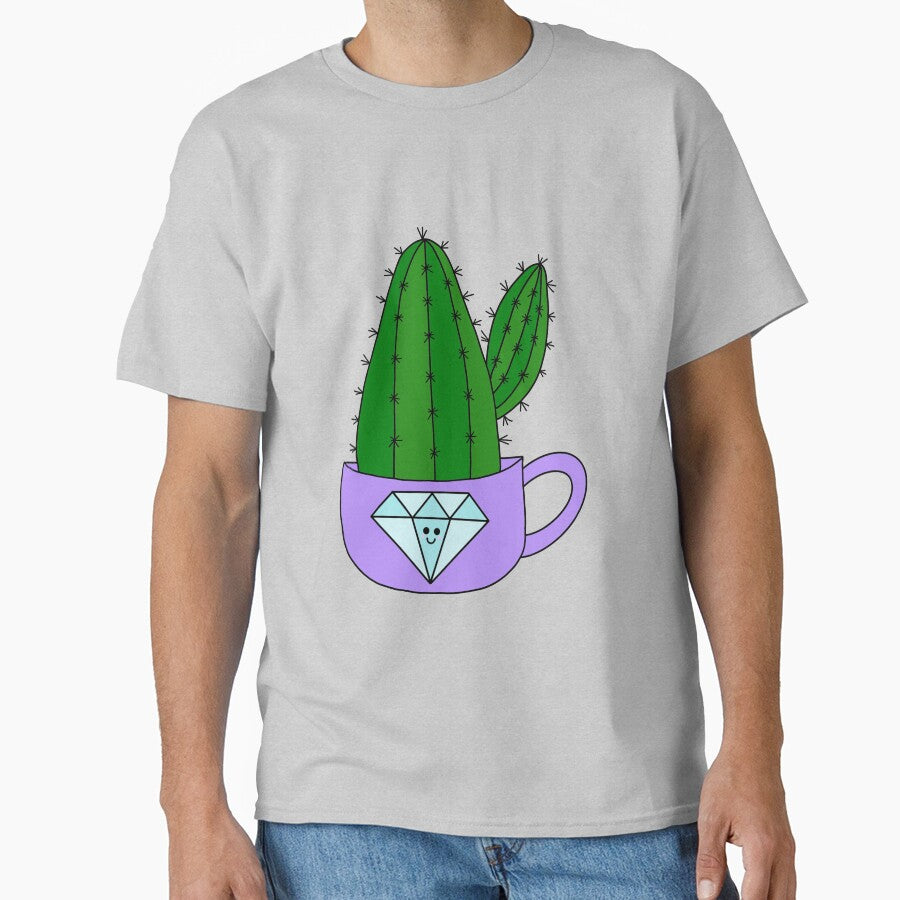 Cute Cactus Design #194: Cactus In Diamond Mug by DreamCactus