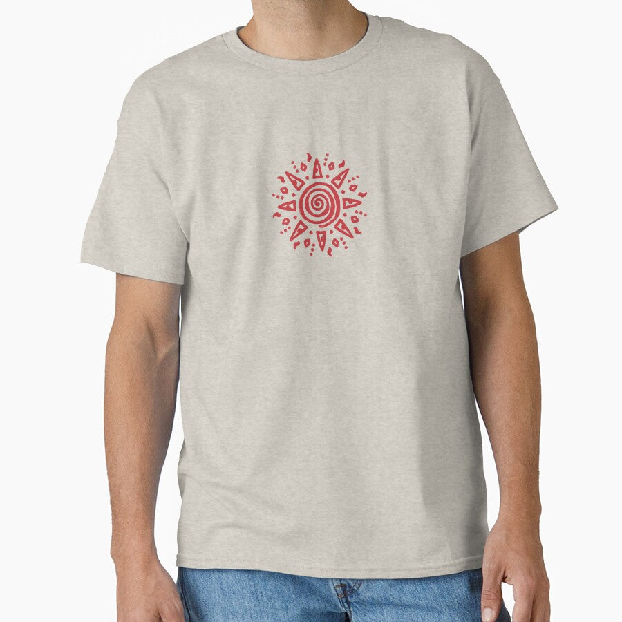 Red Spiral Sun by SpannerDesigns