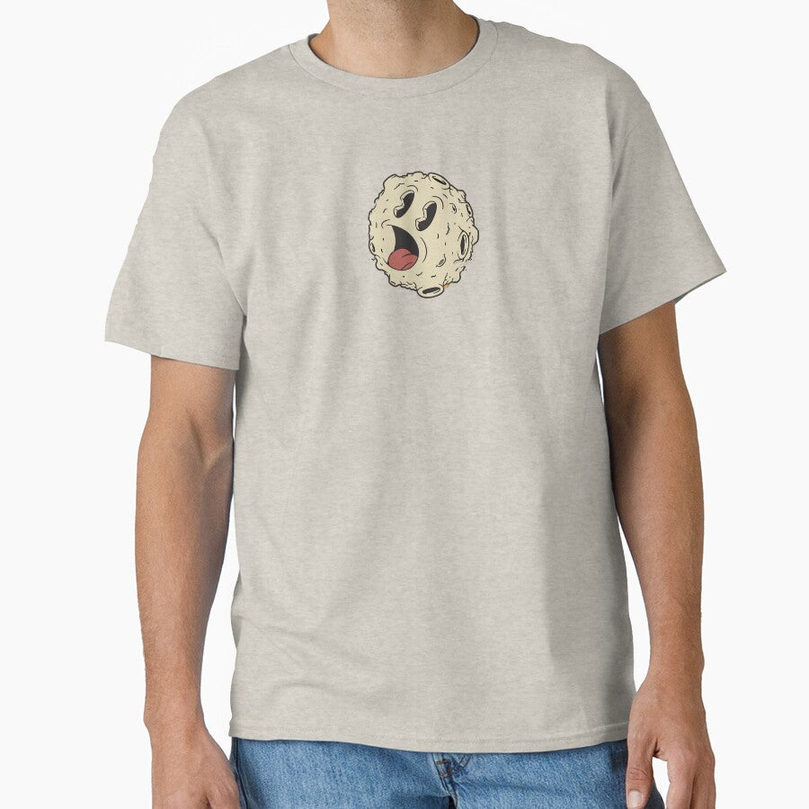 Retro Moon Face by The  Qash