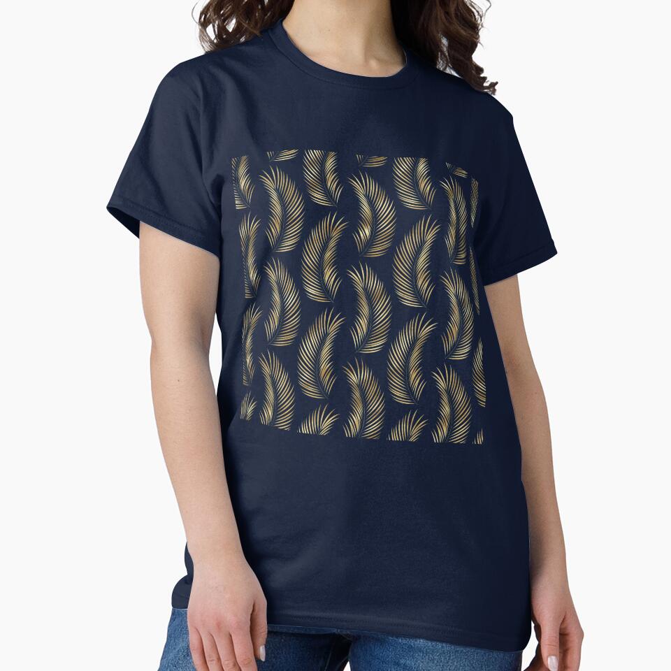 green leaf unique design tshirt by anandsiva2703
