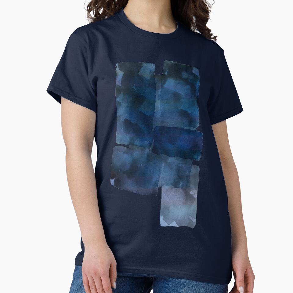 Blue Abstract Painting by DrQuarzZz