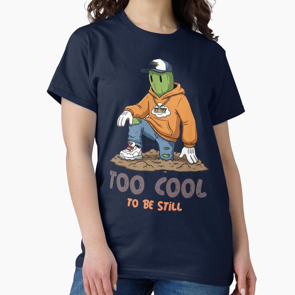 Too Cool to Be Still dancing cactus by Rebelloom