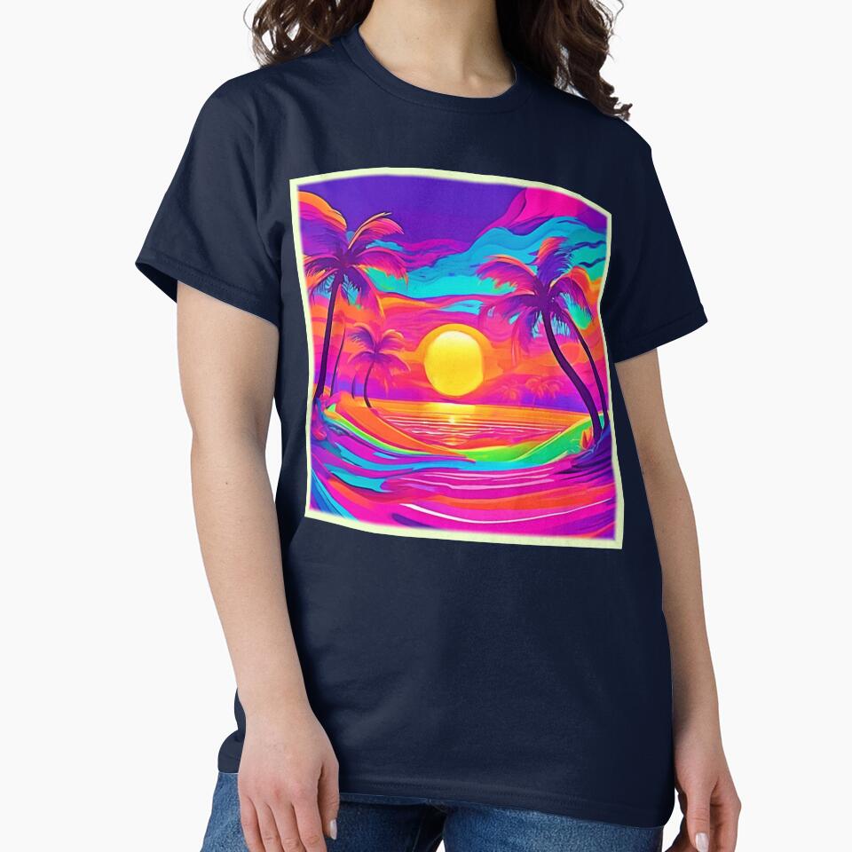 Blue and Orange Sunset by Health And Fitness Posts e-Store