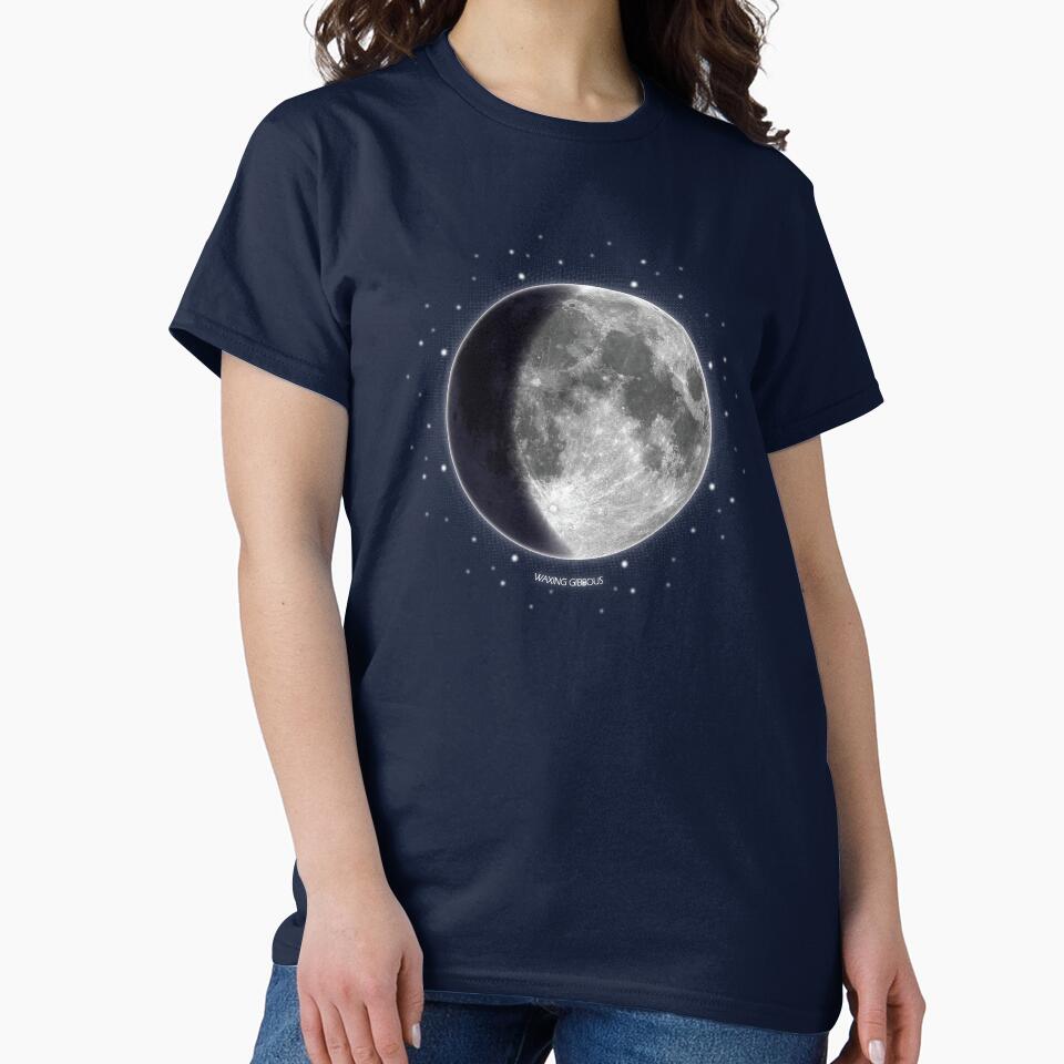 Moon Phases - WAXING GIBBOUS MOON by sa9-art