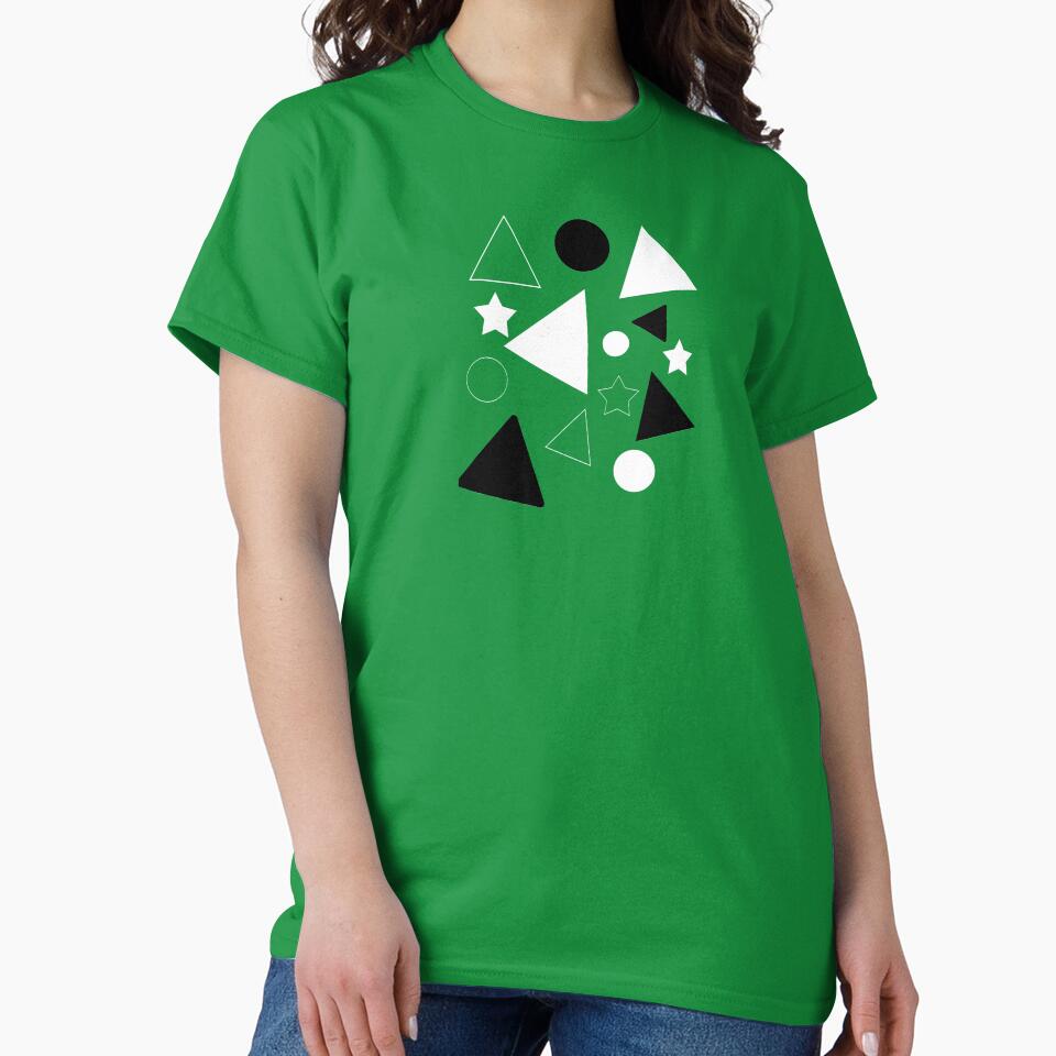 Triangle black and white by Dwindell