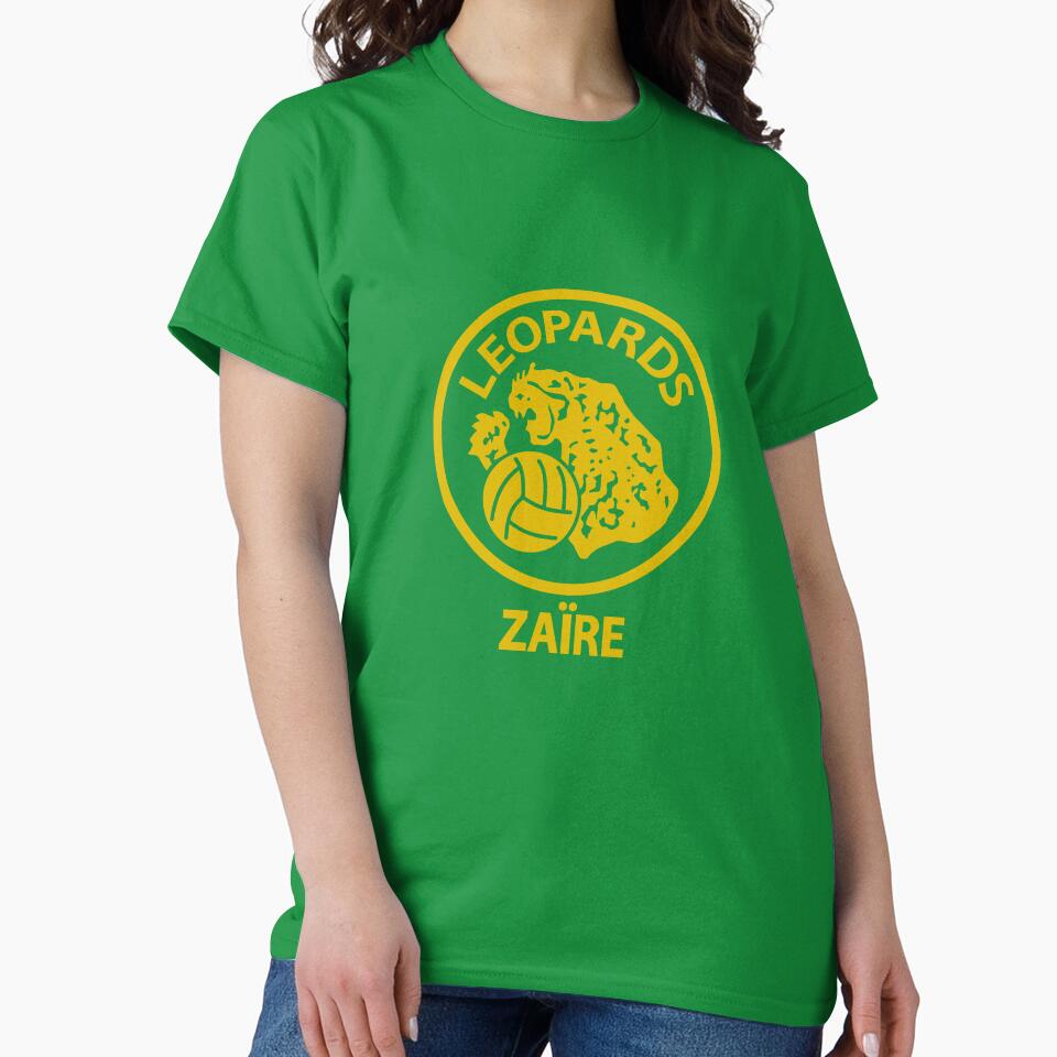 Zaire Leopards 1974 Retro Football by iconikit