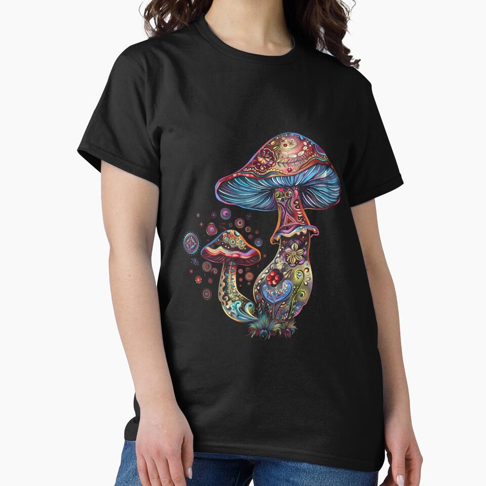 Stylized Magic Mushroom 19 by HarmonyTheKoala