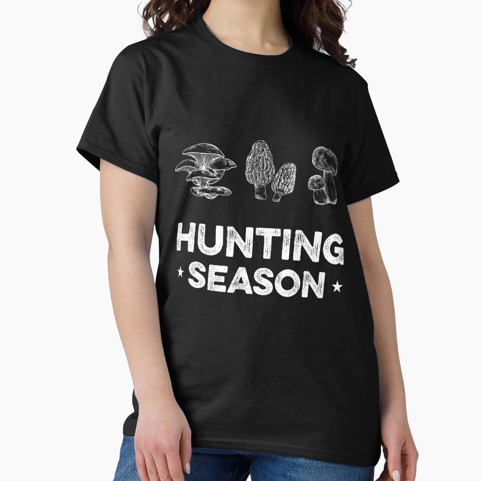 Mushroom Hunting shirt Fungi Mushroom Foraging shirt design by BeeClassyDesign
