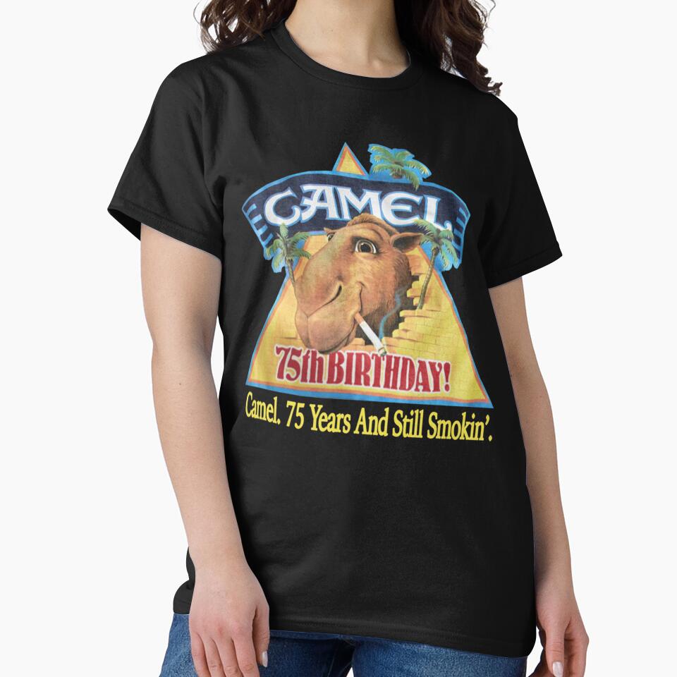 Camel Cigarettes Pocket Gray Deadstock Joe Camel by MuffinTee