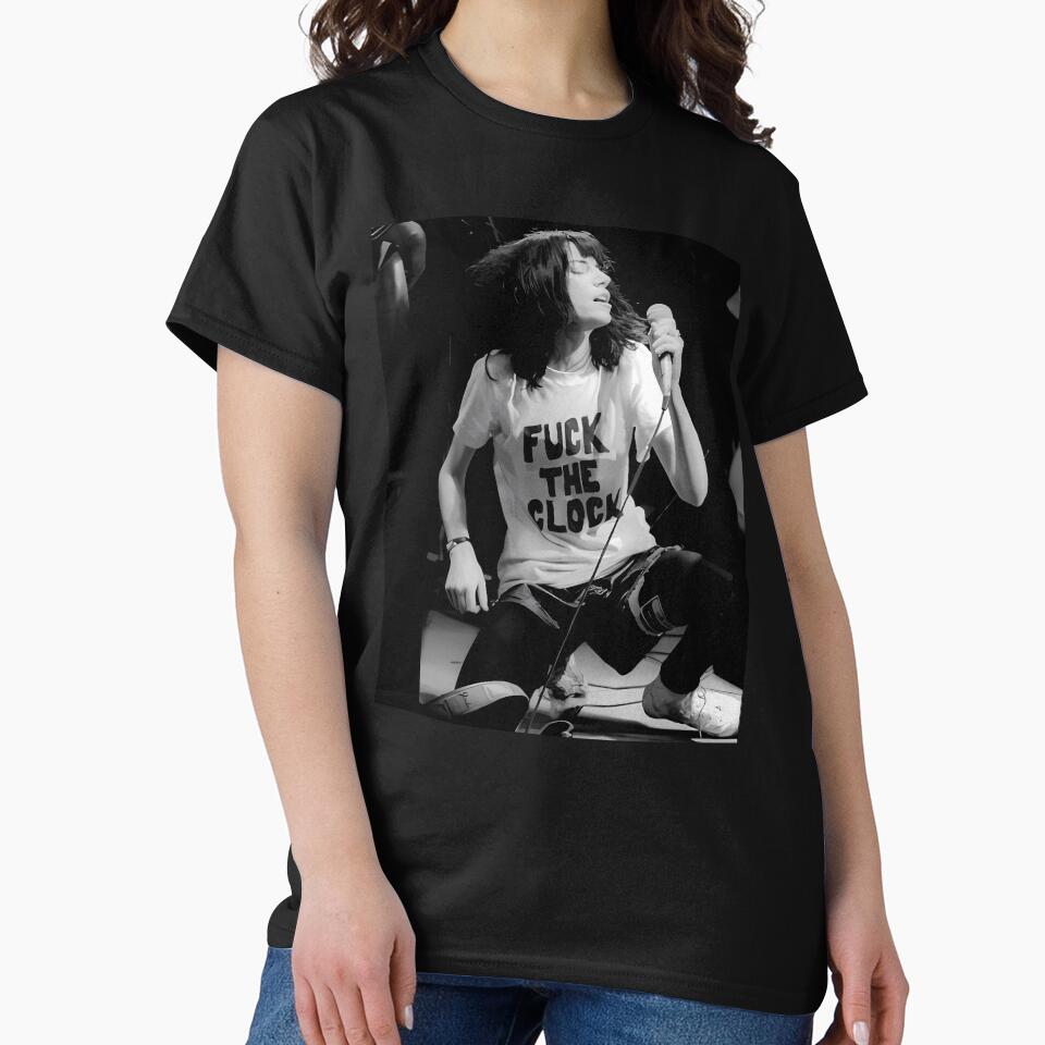 Patti Smith 1977 Cbgb Fuck The Clock by eshovip