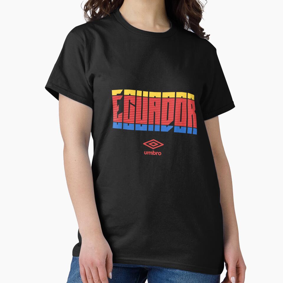 Ecuador Football Soccer National Colors Retro Sportswear Umbro Style Fan Gear by LakenDraphil