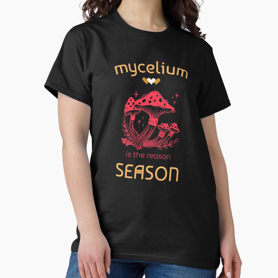 Mushroom season, Mycelium season, funny mushroom tee, mushroom hunters, for mushroom hunters by MushroomHunters
