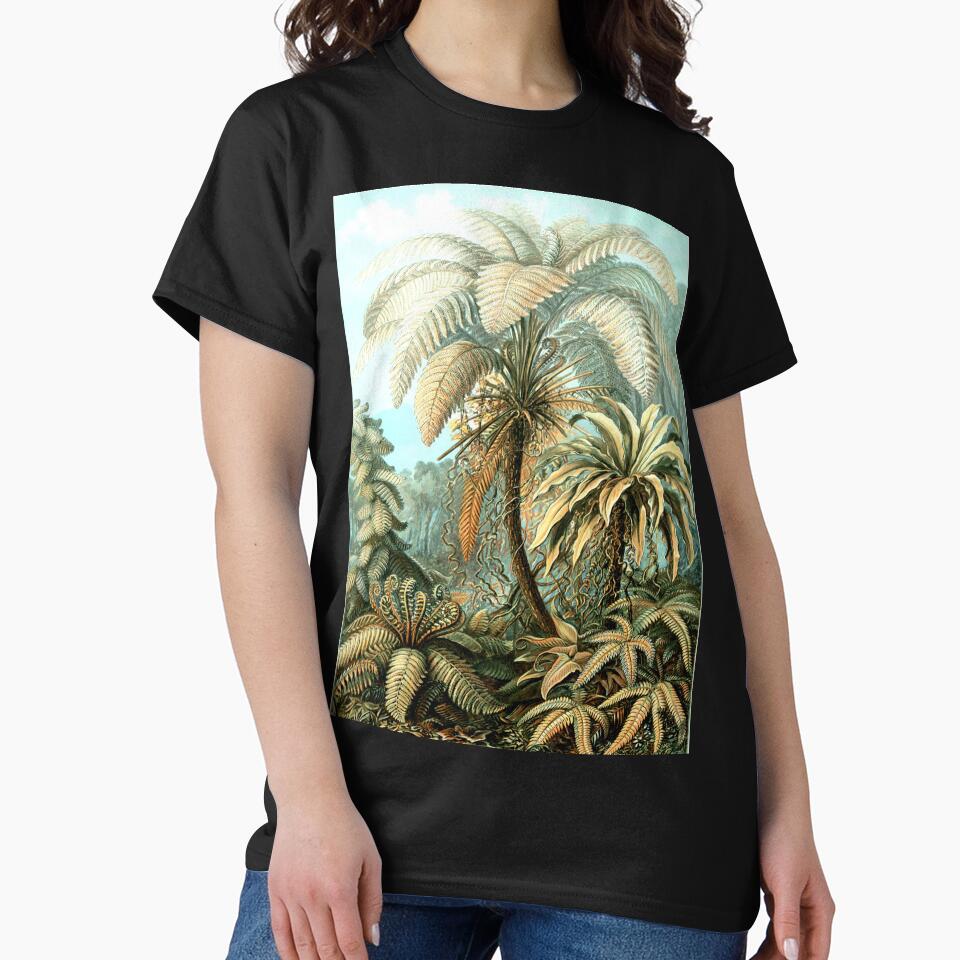 Palm Tree Vintage Botanical Illustration Tropical Nature Lovers by RickE