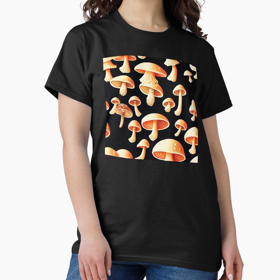 Pattern of mushrooms by etherElric