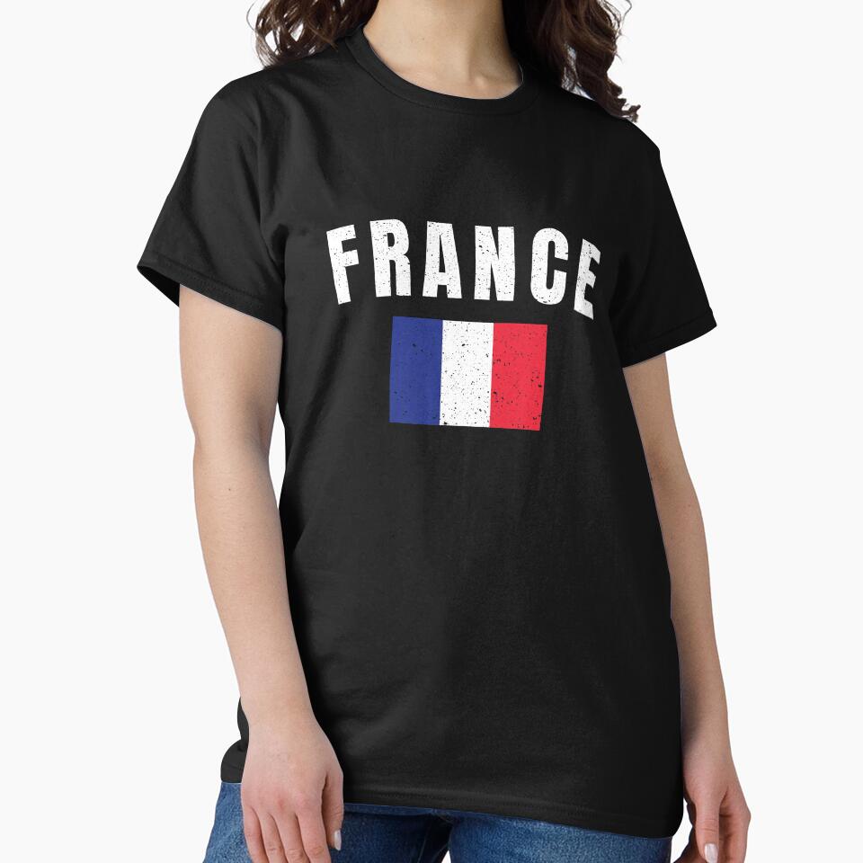 France, Vintage Style, French Flag by EstelleStar