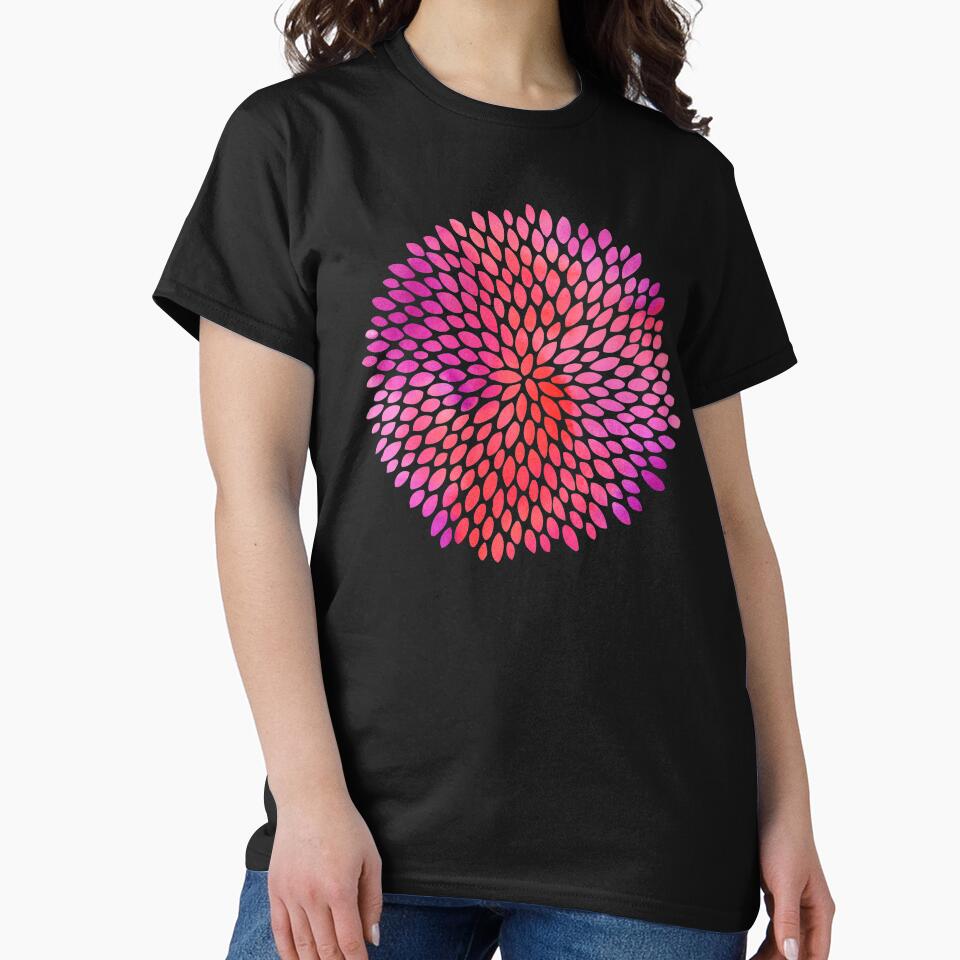 Leaf Pattern Pink And Purple by geminivibe