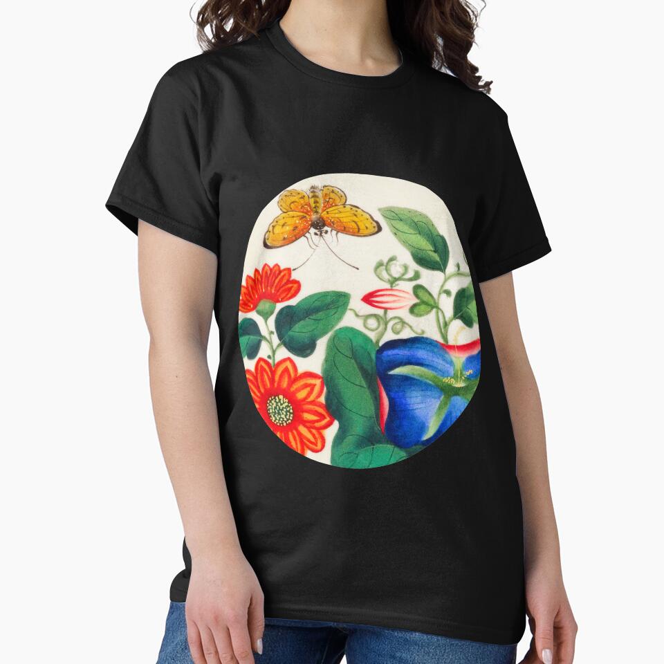 Chinese vintage botanical art by Artysannie
