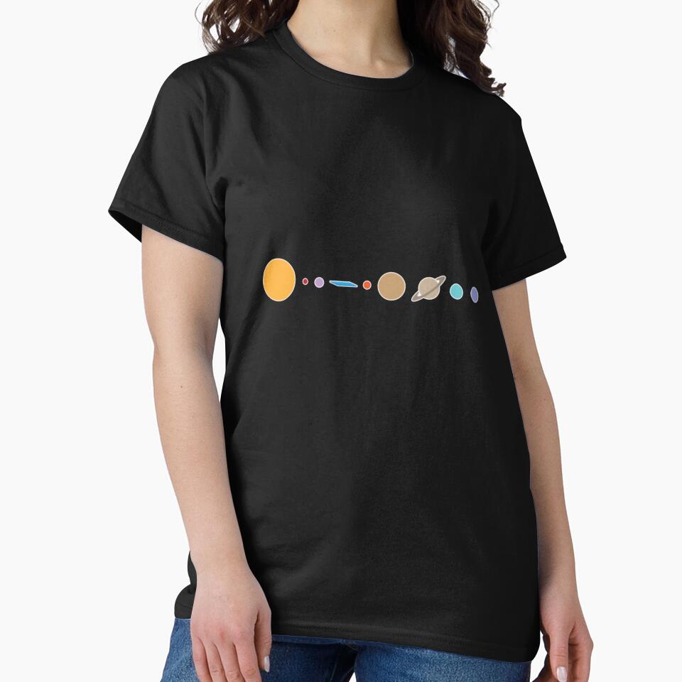 Flat earth conspiracy theory humor illustration T-Shirt_4277422 by Kat Langworthy