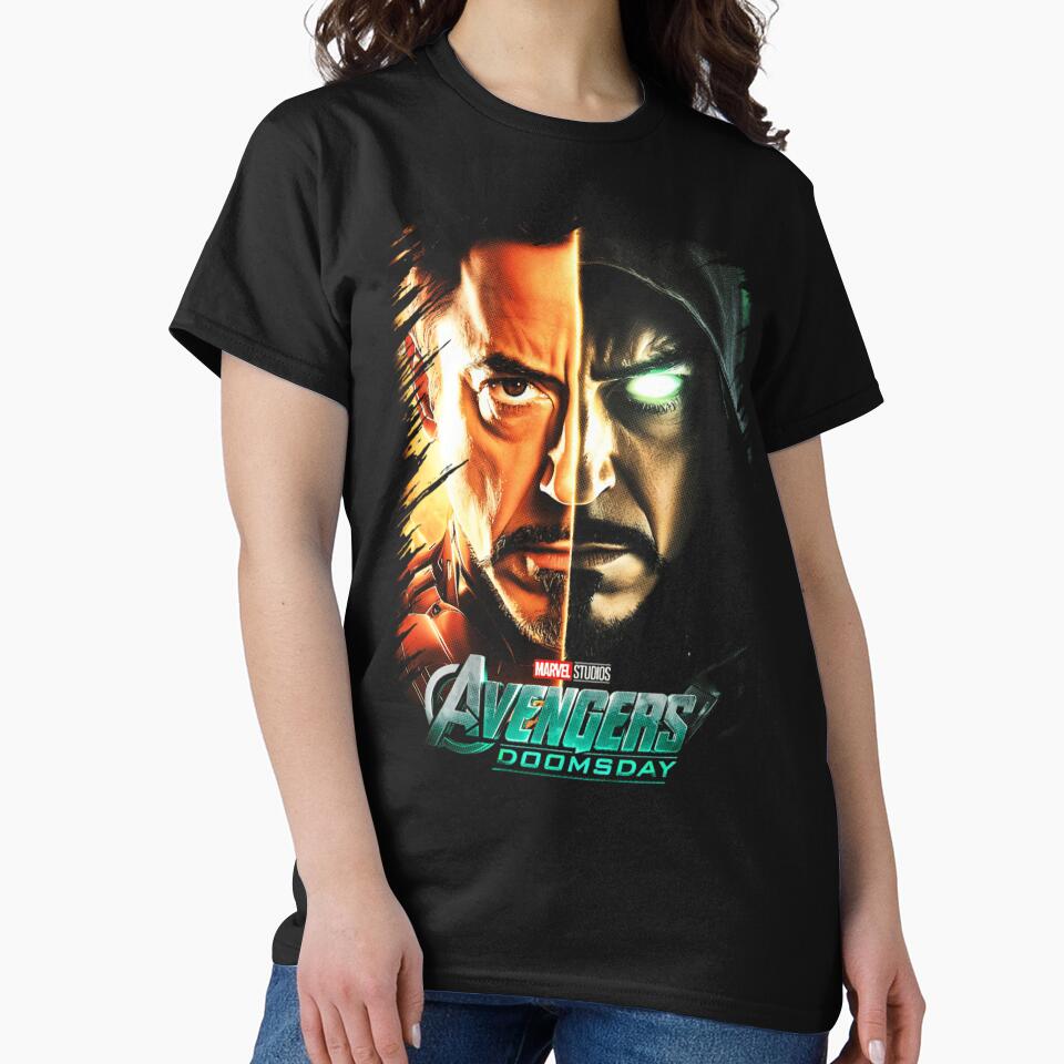 Avengers Doomsday Stark Doom Split by Qusayalheeh