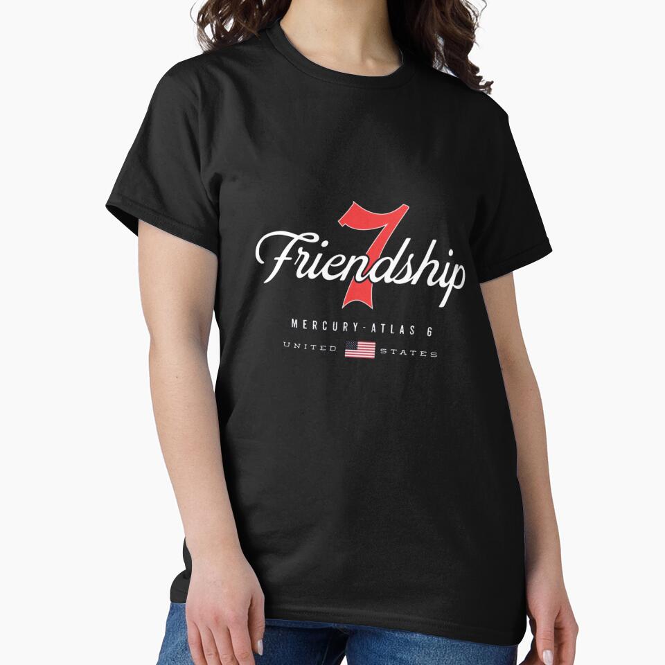 Friendship 7 T-Shirt_55148541 by ZiraBooth