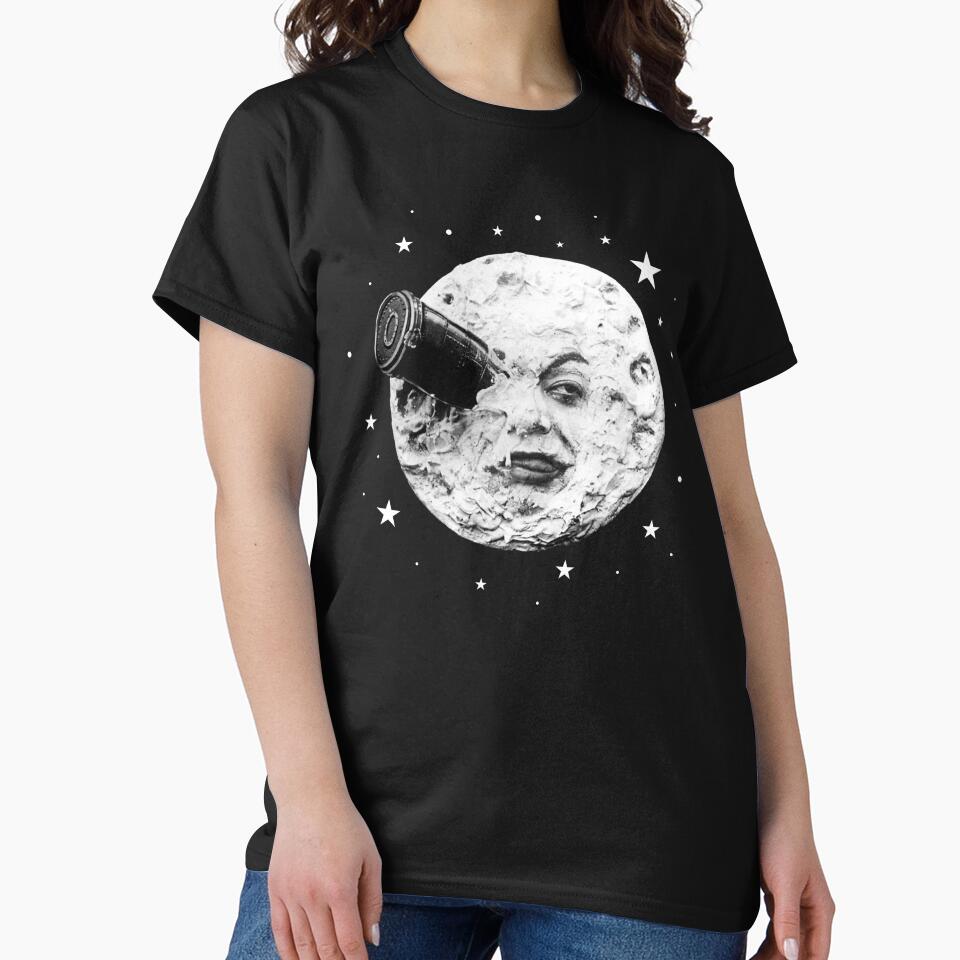 Moon Face - Melies Rocket Journey to the Moon by tikithreads