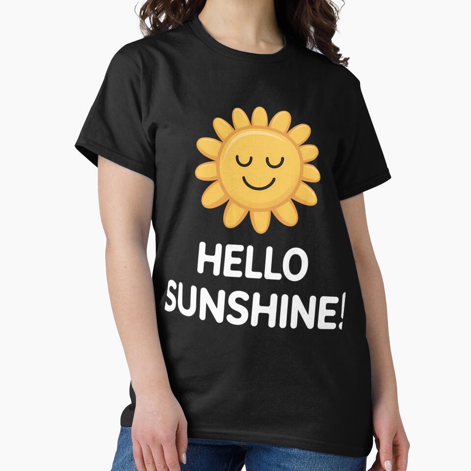 Hello Sunshine sunny smiling sun fun by sterabamineh