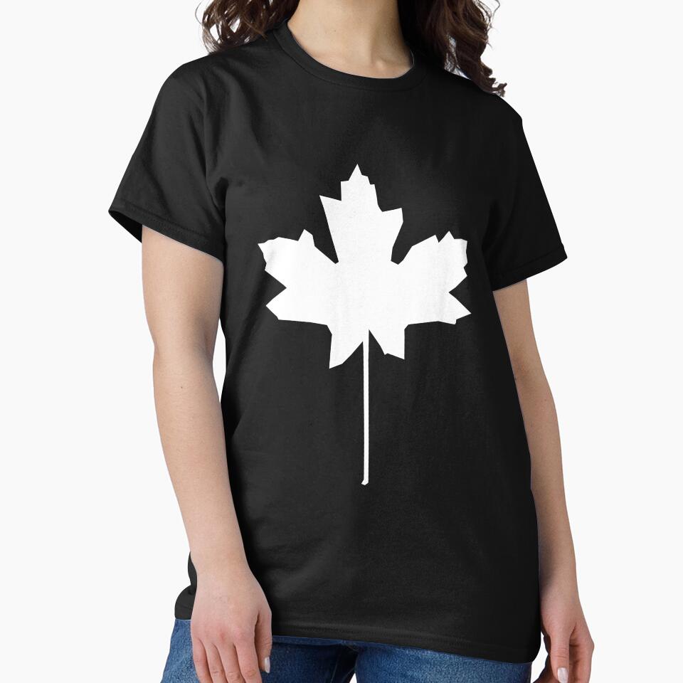 white autumn leaf, silhouette by Stephanie  Skeem