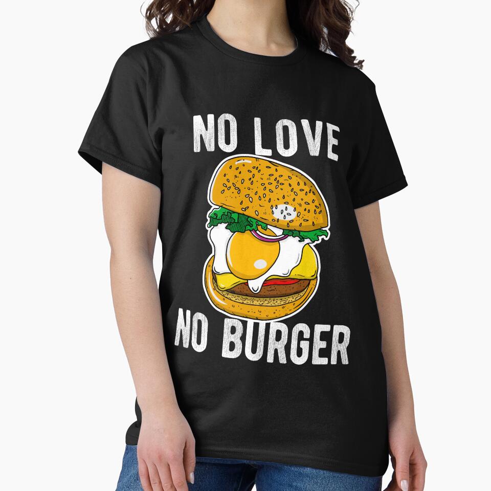 No Love No Burger by lemontee