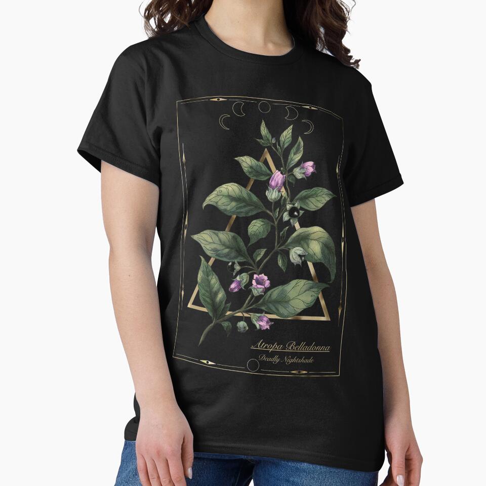 Belladonna. Deadly nightshade. Magical herbs by Sitenkovamary