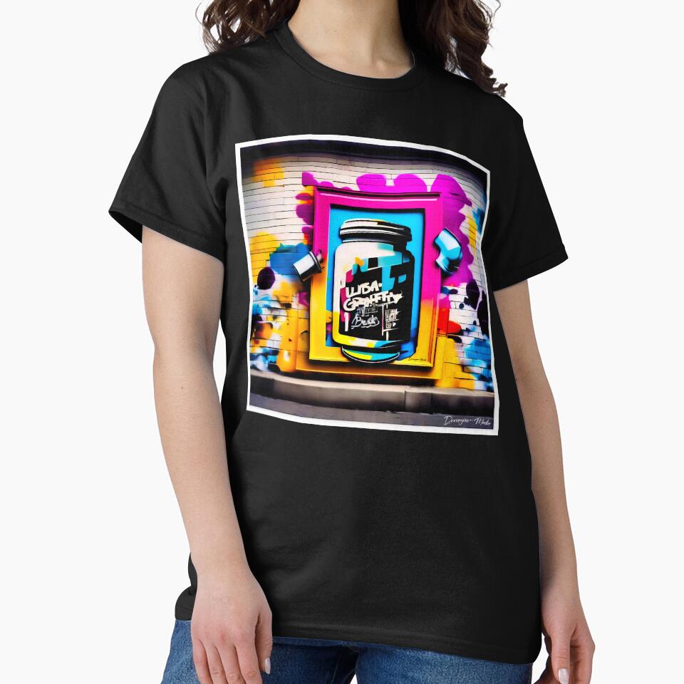 Urban graffiti street art by Drone-tees