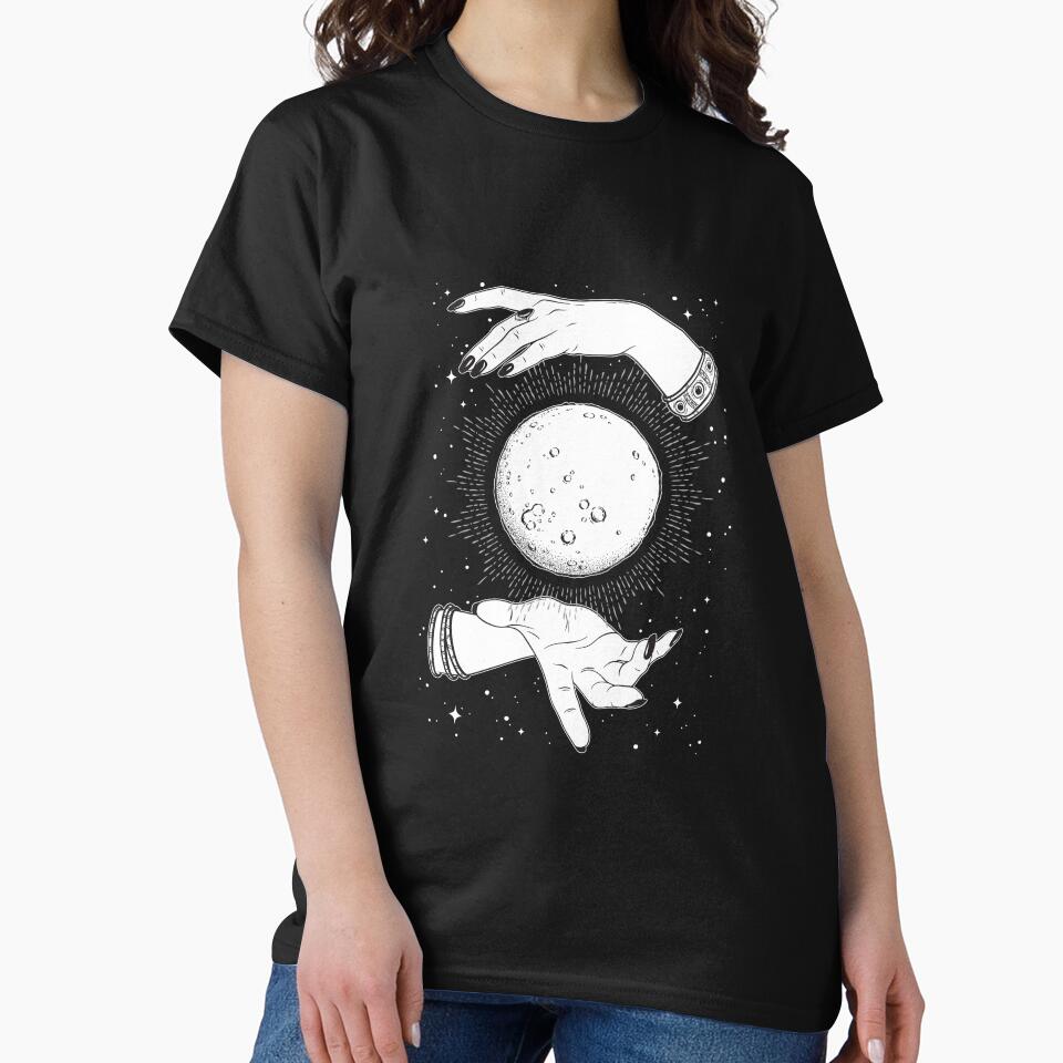 Moon in the Hands Beautiful Old Luna by enjoytheshirt