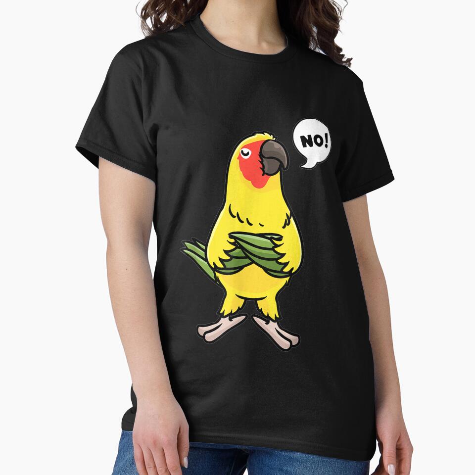 Sun Stubborn Parakeet Conure Parrot by caral8