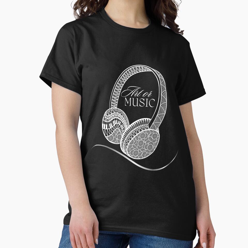 Art or Music – Creative Headphones Design for Artists and Music Lovers by Aquarius-club
