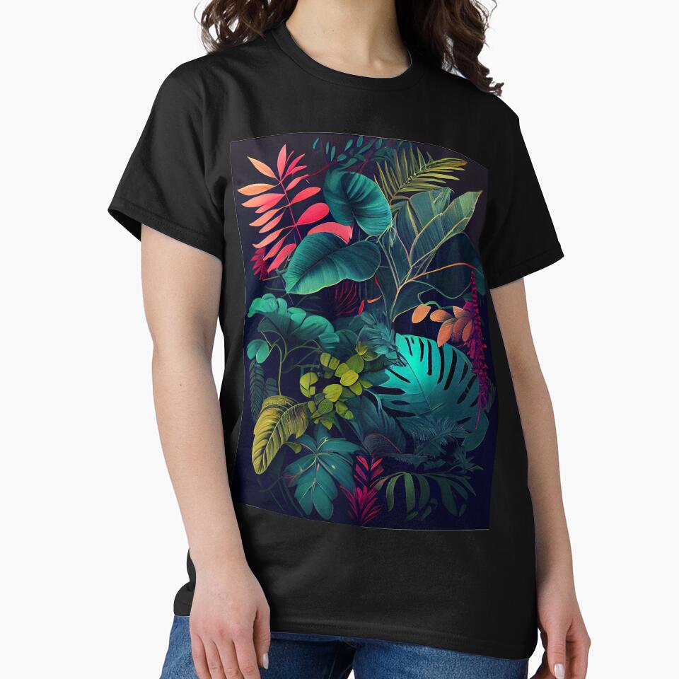 Tropical plants by KammyArt