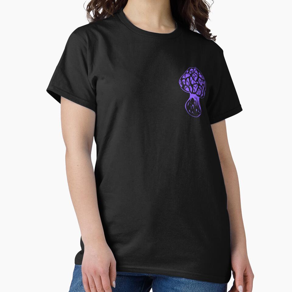 Mesh acid neon purple mushroom by MalkyTea