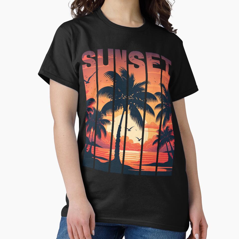 Stunning Retro Sunset by MixArkArt