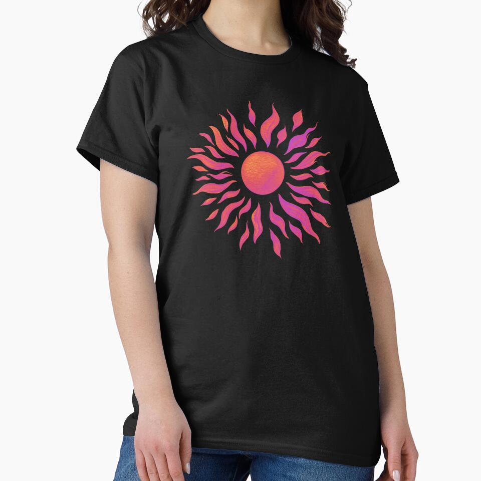 Colorful Watercolor Sun by HappyLifeCreate