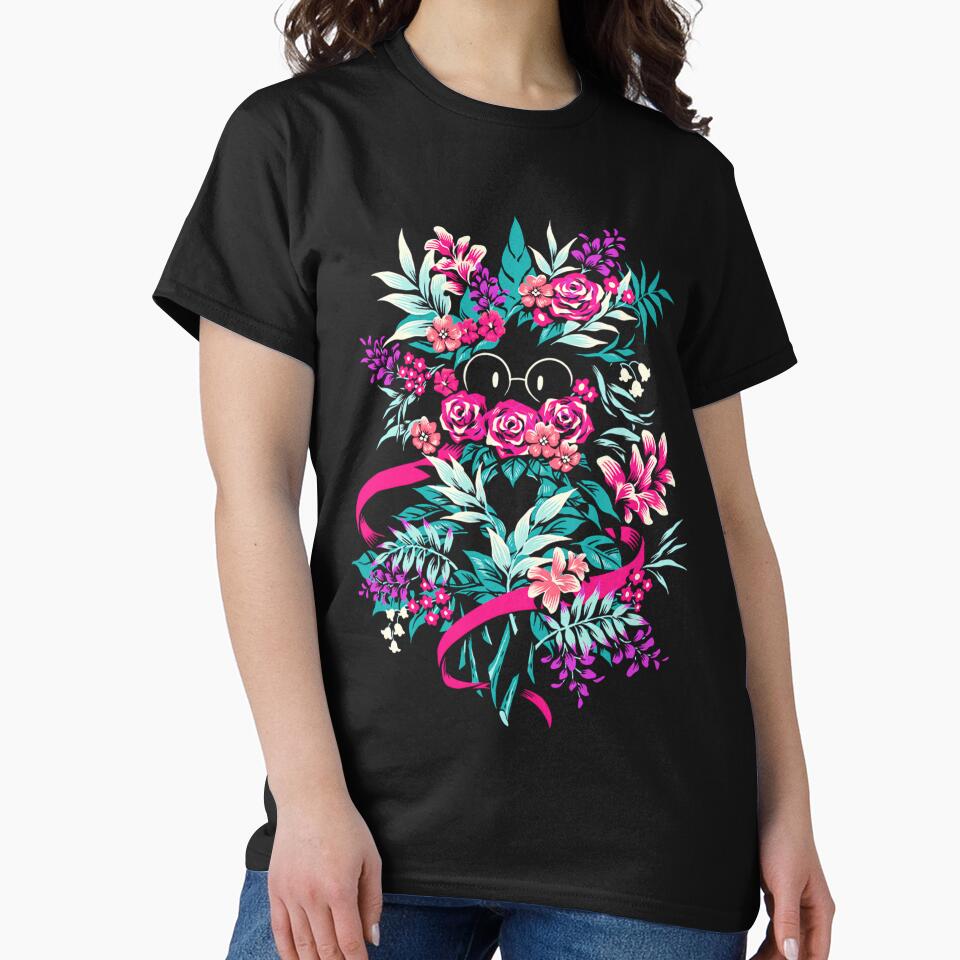 Deltarune Spamton Merch Ralsei Floral by yivijhxo31