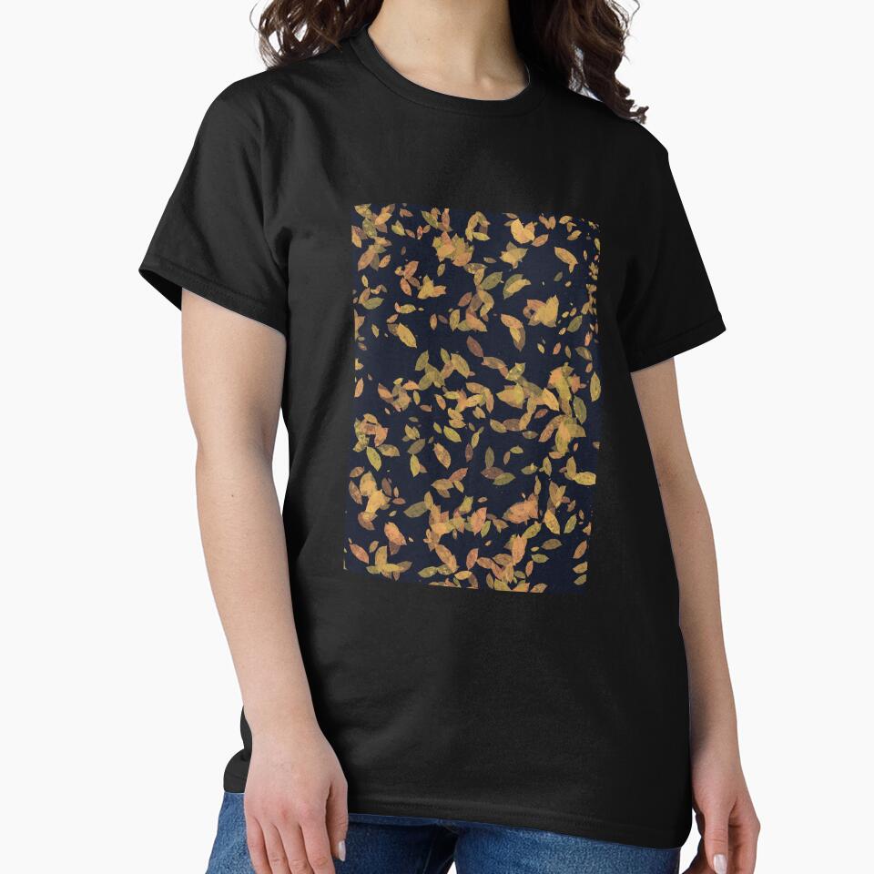 Leaf pattern yellow by CricketDoodles