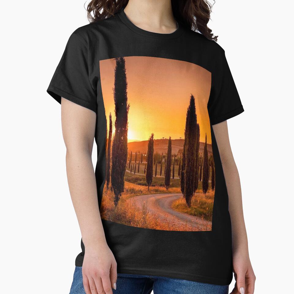 BEAUTIFUL SUNSET IN TUSCANY, ITALY by MJ96-PRO