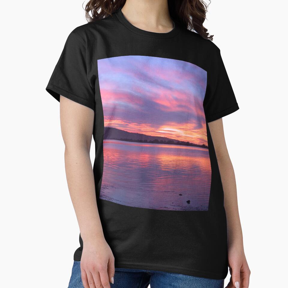 Sunset On A Beach by Rahke