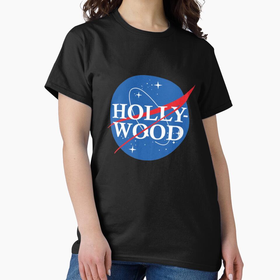 Nasa Hollywood Logo T-Shirt_3341222 by weekendfriends