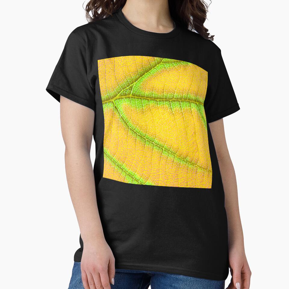 Yellow Leaf Modern Contemporary Artistic Close-Up by DEC02