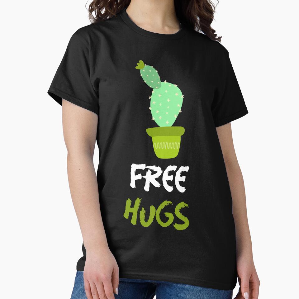 Free Hugs Cactus Design by Artpace