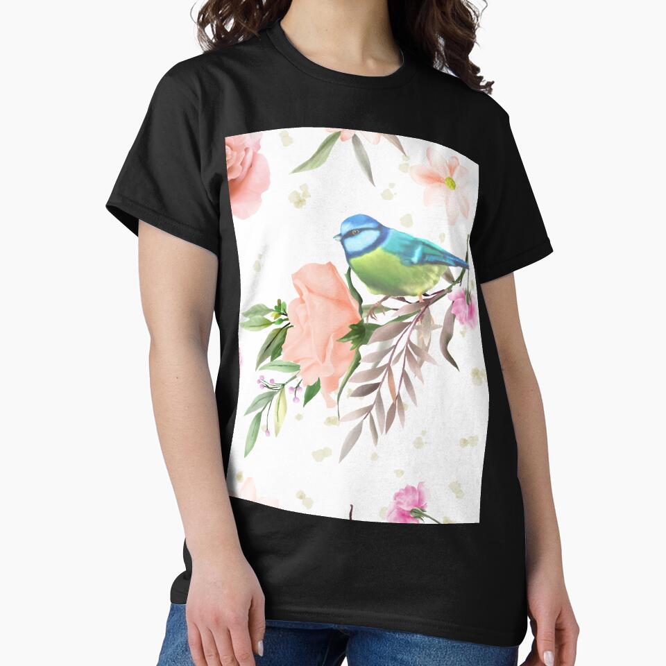 floral bird by zaher97