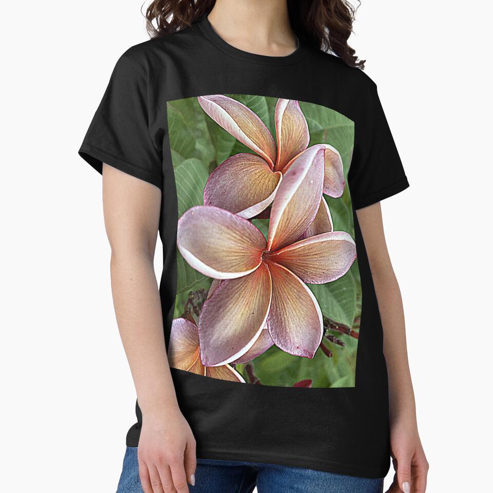 FRANGIPANI FLORAL ART, GEORGE BROWN CULTIVAR by Opalbluerose