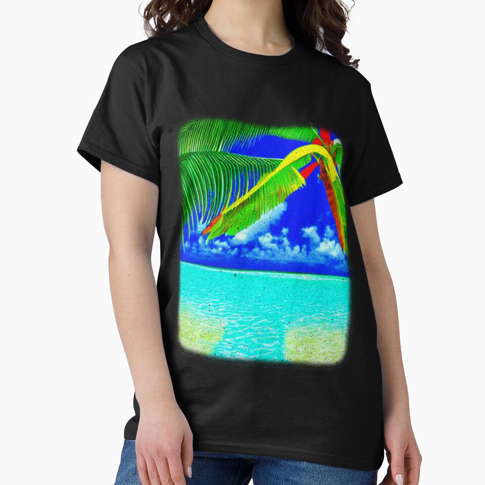 Tropical Island Art - Beach Of The Day by Sun Sand & Sea Art