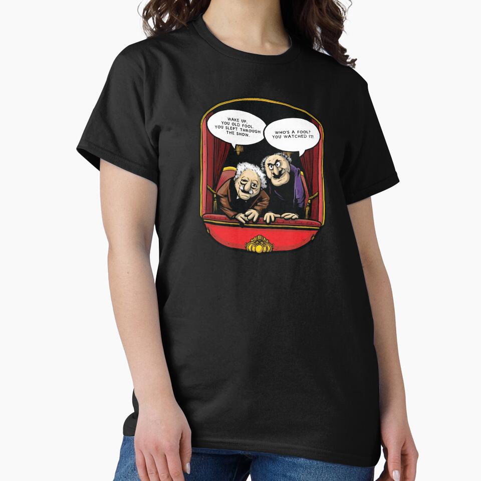 Statler and Waldorf (Wake Up) by BaddestShirt