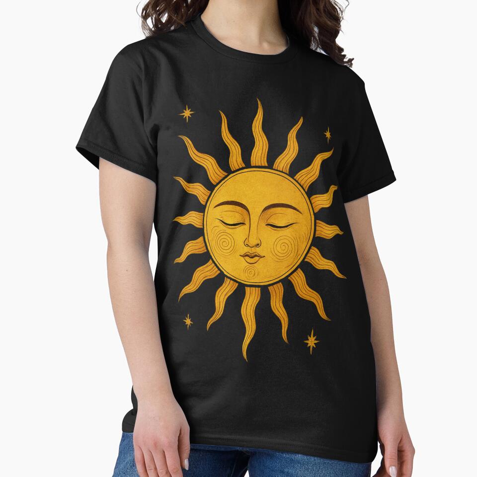 Vintage Celestial Sun by Boriken Brujas