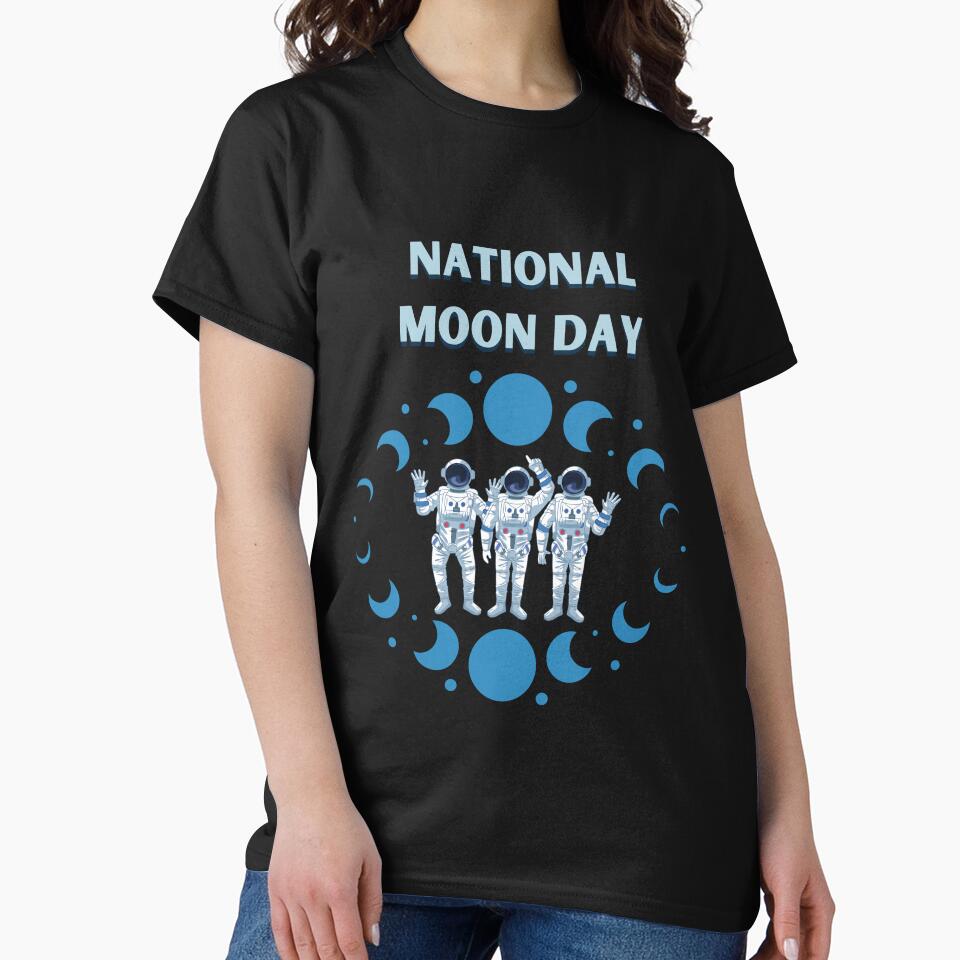 National Moon Day, Happy Moon Day by NicoDesignArt